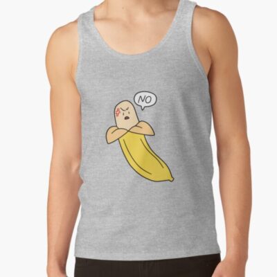 Angry No Banana Tank Top Official Cow Anime Merch