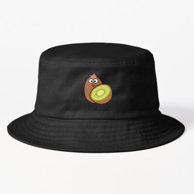 Cartoon I Love Kiwis Bucket Hat Official Cow Anime Merch