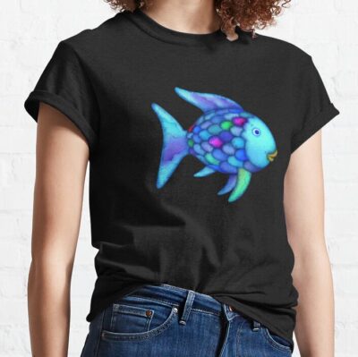 Rainbow Fish T-Shirt Official Cow Anime Merch