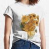 Van Gogh Sunflowers T-Shirt Official Cow Anime Merch